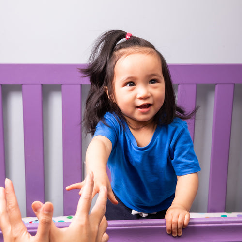 Transition your kid to a new, bigger bed.