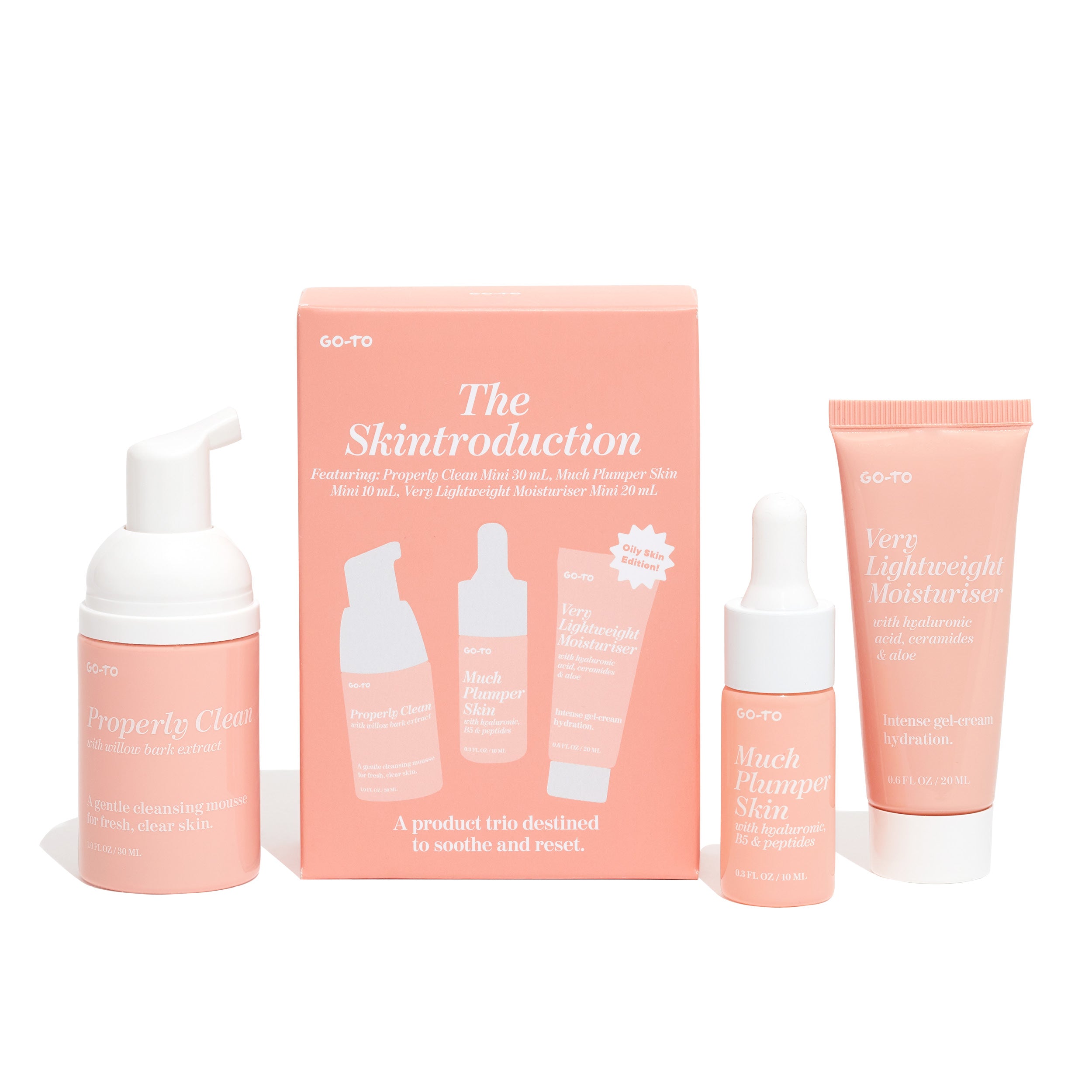 The Skintroduction Oily Gifts & Sets Go-To Skincare   