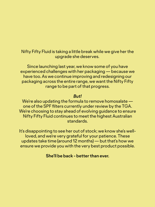 Nifty Fifty Fluid
